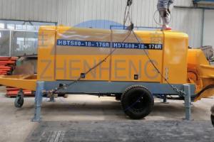 China Boom Pressure Diesel Concrete Pump Reliable Performance For House Construction wholesale