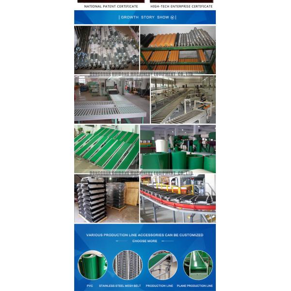 Horizontal Electric Conveyor Rollers , Motorized Conveyor Rollers With DC Brushless Drum Motor