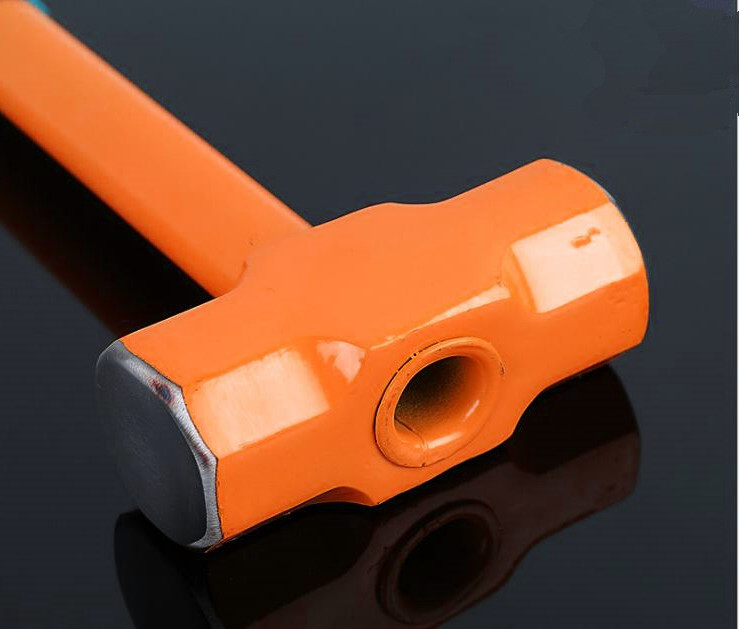 2LB Sledge hammer(XL-0127), powder coated surface, durable steel pipe handle and good price