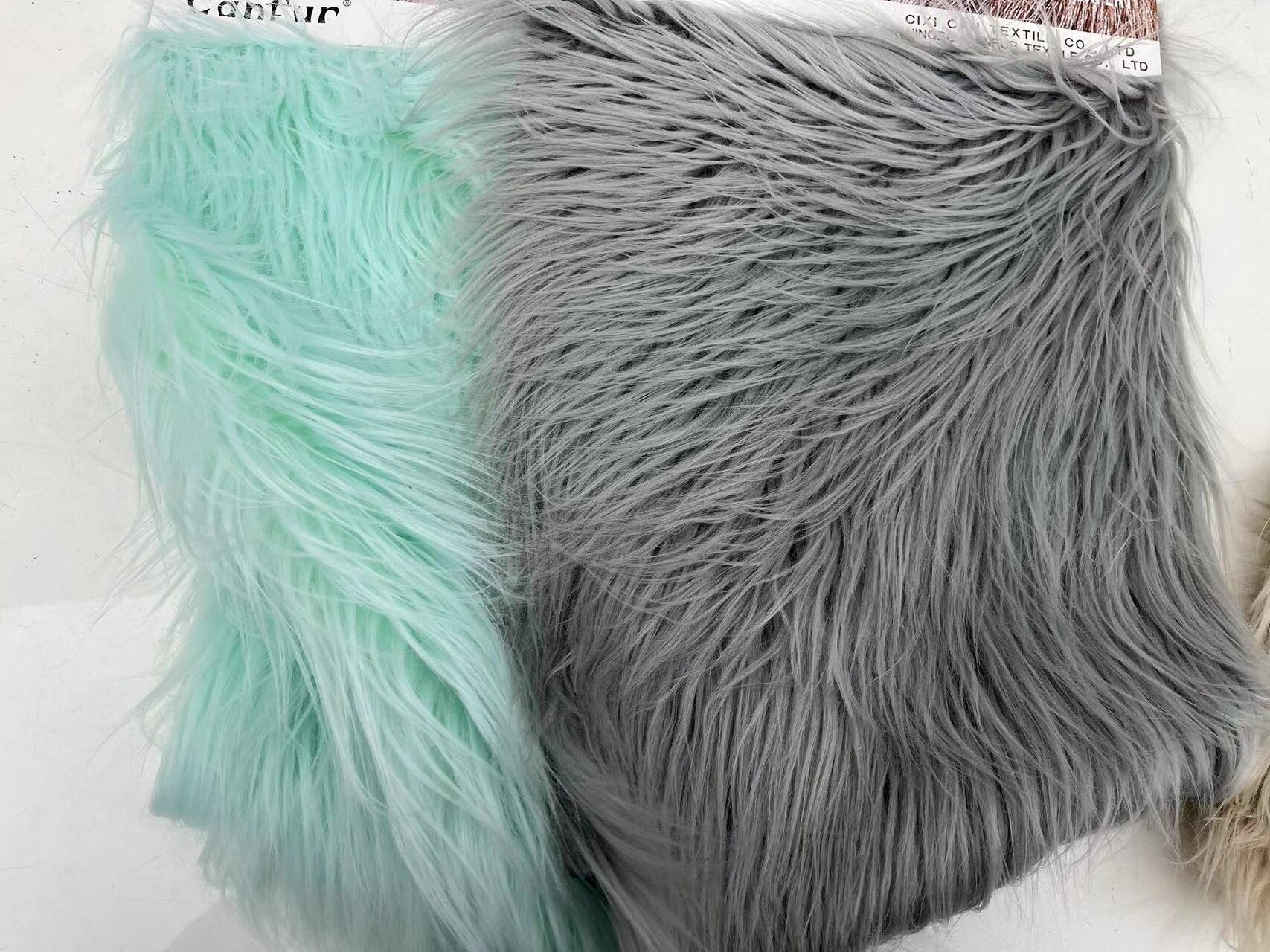 Garment Home Textile Toys and Auto Upholstery 36F Yarn Count Printing Plush/Fake Faux Fur Fabric