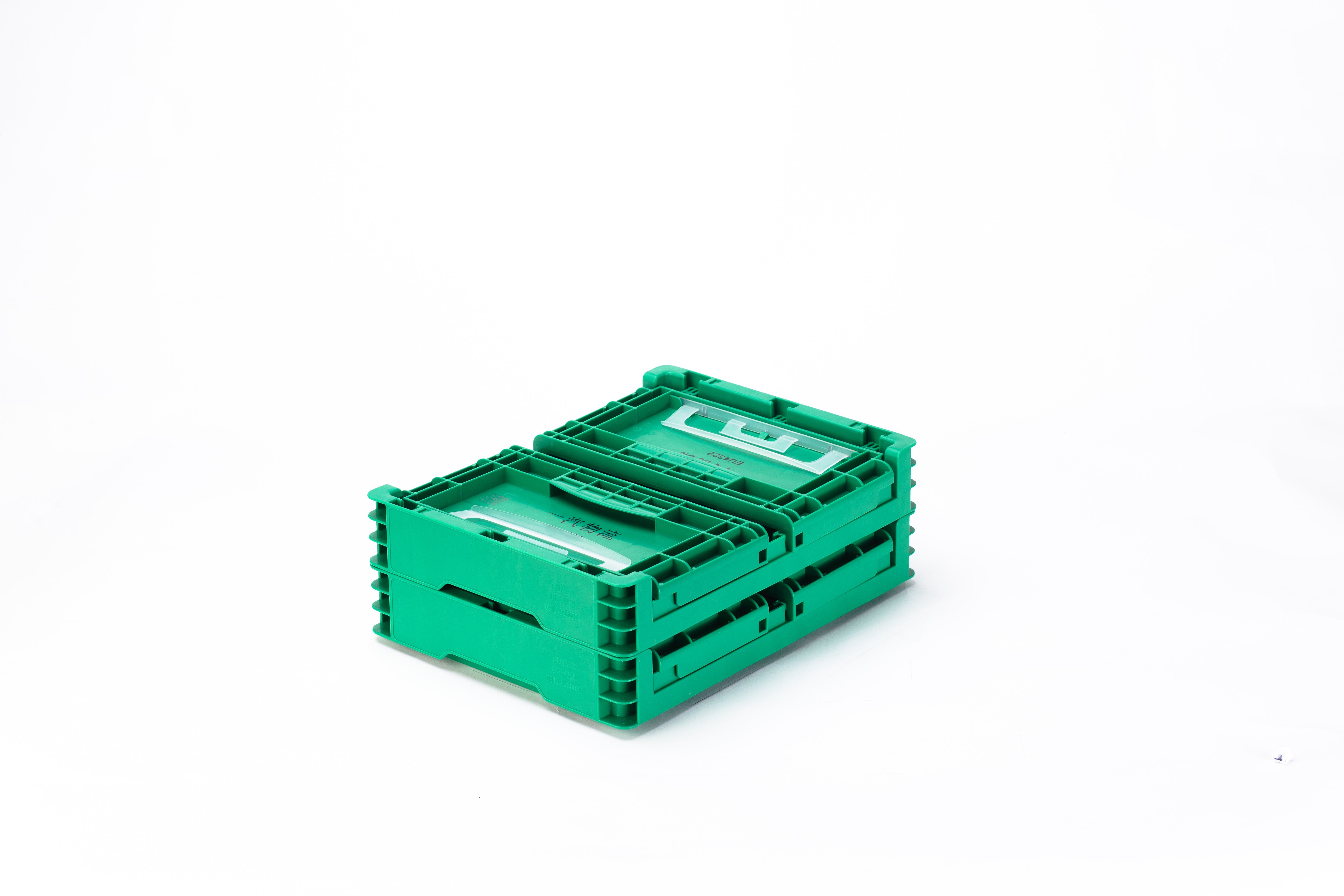 Industrial Storage Tool Box Stackable PP Crate for Toys EU Standard Customized Color
