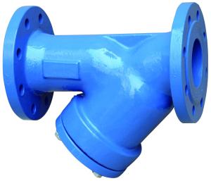 China DN600 GGG40 Flanged Y Strainer With Stainless Steel Screen wholesale