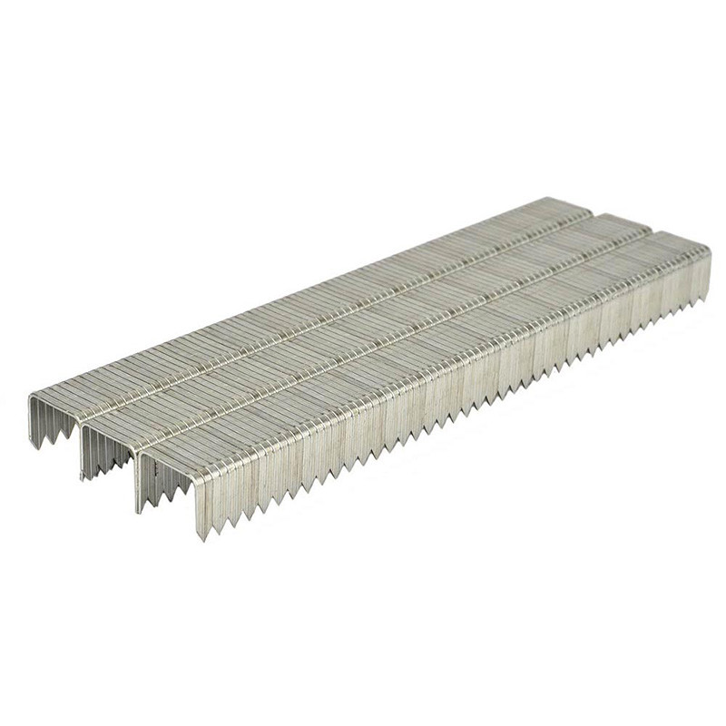 3/8 In. Galvanized Steel Staples Divergent Point 20 Gauge Crown Staples T50 For Roofing