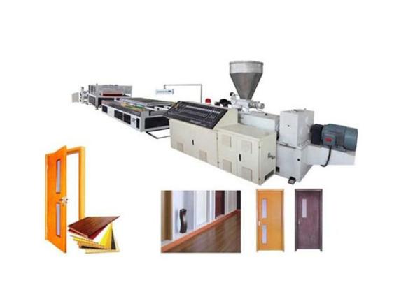 Wood Plastic Board Machine / WPC Board Machine Construction Template Extrusion
