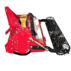 China CE 330kg Skid Steer Loader Attachments Rotary Stone Burier Tiller wholesale