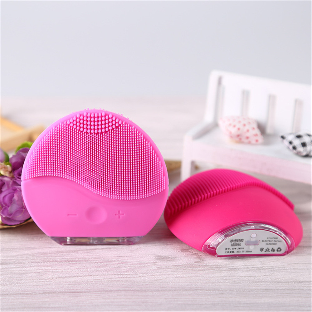 JMY04 Luna mini2 Silicone Cleansing Device Blackhead Acne Removal Rechargeable Electric Facial Cleaner Beauty Instrument