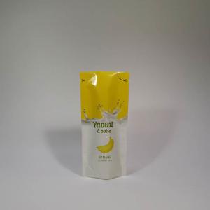 China 200ml 6.7 Ounce 11 Micron 200mmx110mm Liquid Spout Pouch wholesale