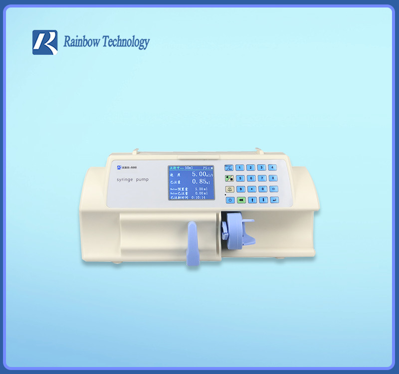 Large Screen Medical Syringe Pump Vacuum Automation Design