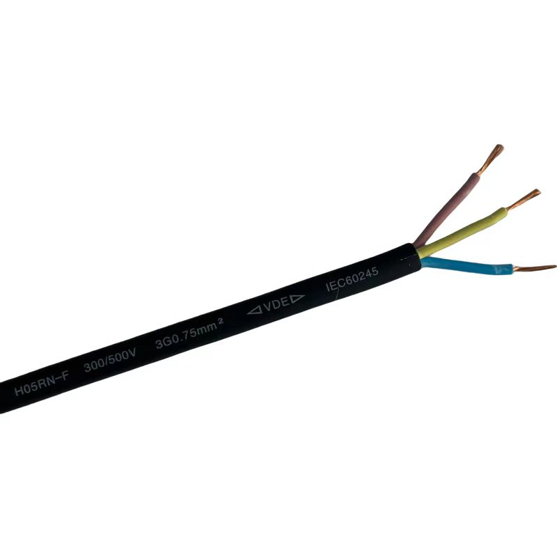 Solid Cooper PVC Insulation Flexible Multicore Electric Wire 0.75mm 1.5mm