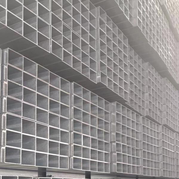 Zinc Magnesium Aluminum Alloy Square Tube Corrosion Resistant With Good Weldability