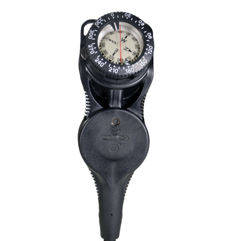 ZTDIVE Brass Scuba Diving Gauges Shockproof case With Compass