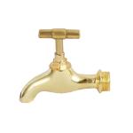 Abrasion Proof Water Brass Bibcock Valve 1/2inch Brass Outdoor Faucet