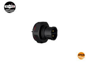 China 4pin M16 20.2*19.2mm Waterproof Panel Mount Connector wholesale