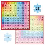 Multiplication Memonic Training Paper Puzzles for Children's Enlightenment