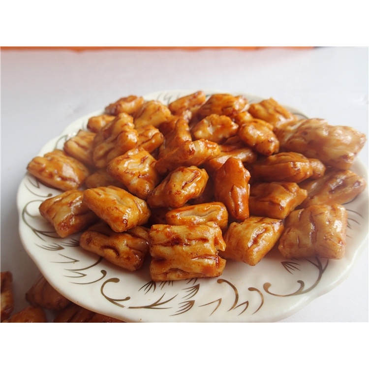 Salty Sweet Rice Cracker Cereal E150c Senbei Crackers Seaweed