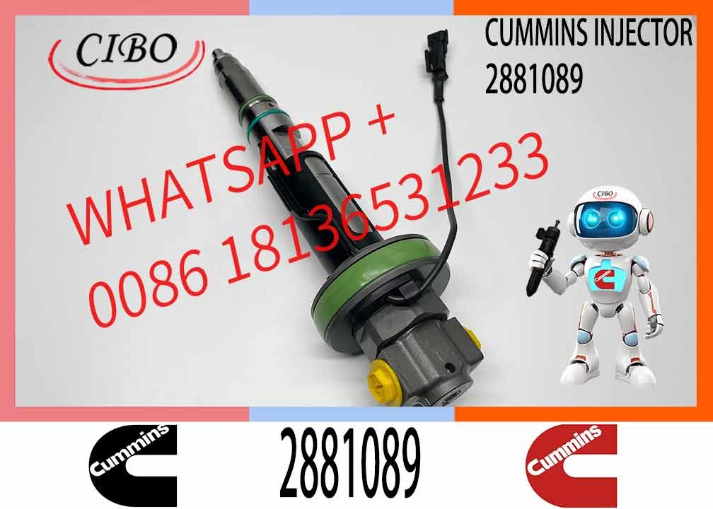 NINE BRAND High Quality Diesel Injector 2881089 Qsk19 Injector Fuel Injector 2881089