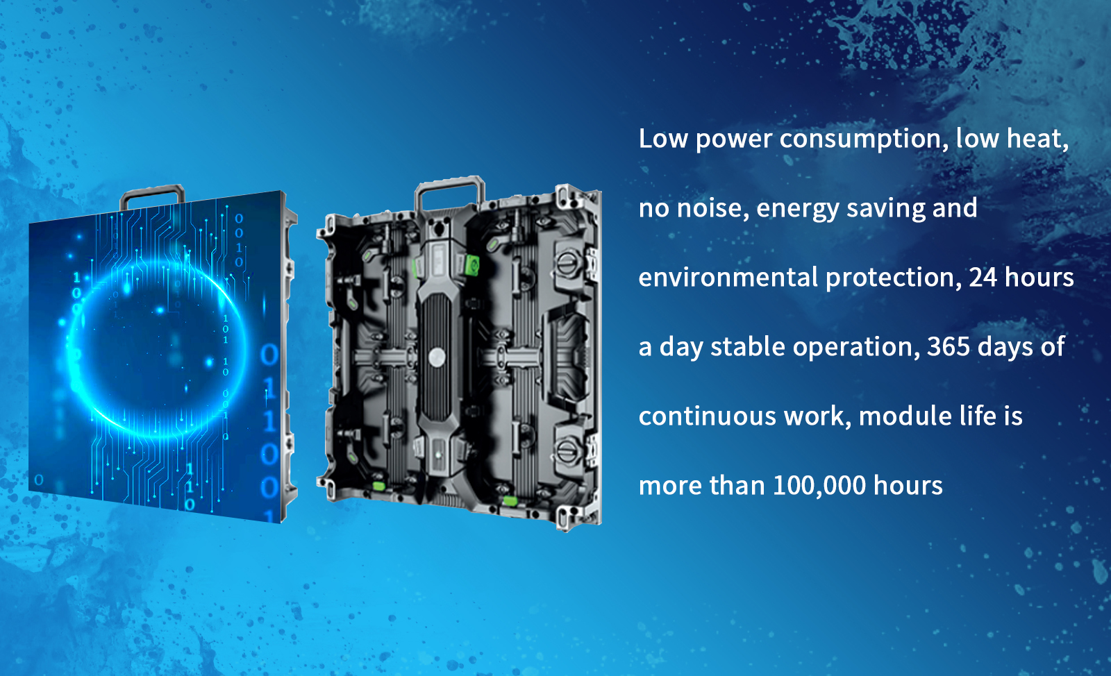 1920Hz/3840Hz Refresh Rate P3.91/P4.81 Indoor Rental LED Display Screen for Education Market