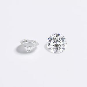China HPHT Round Shaped Loose Lab Grown Diamonds Necklaces Rings Decorations wholesale