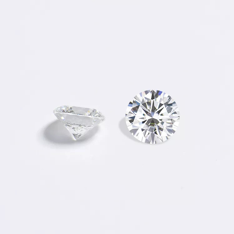 Large Melee 7.74 Ct Synthetic Loose Lab Grown Diamonds Round Brilliant Cut