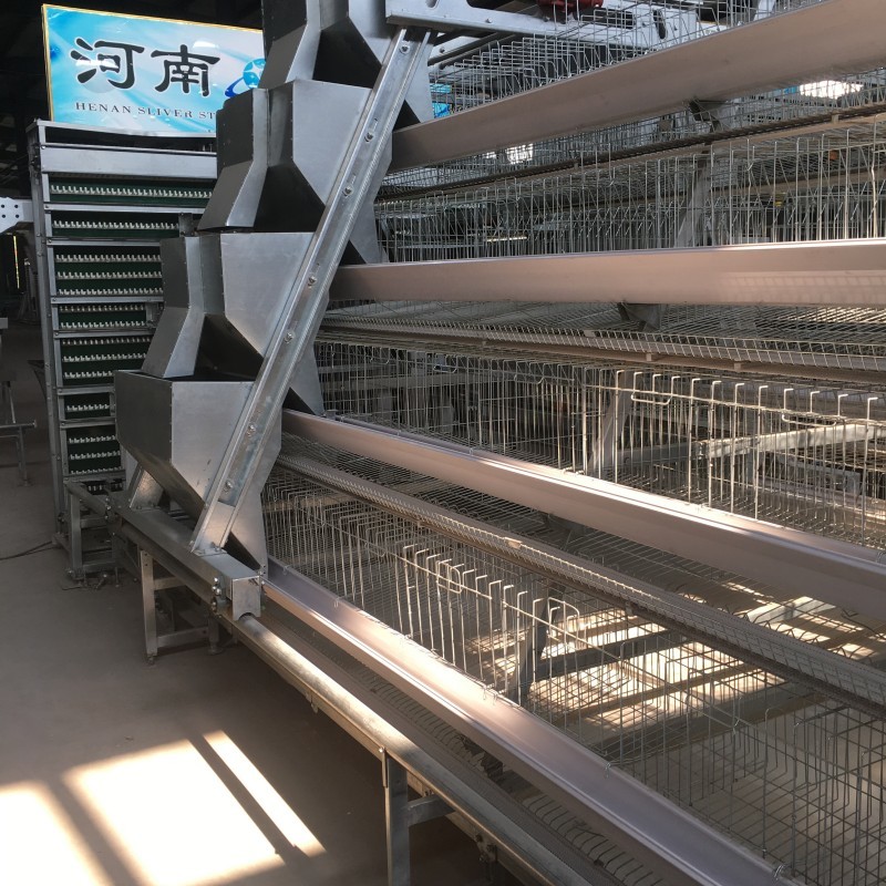 1950×2300×2000 Poultry Farm Laying Hens Cage A Type 3,4 Tiers Egg Layer Chicken Cages For Chicken Coops