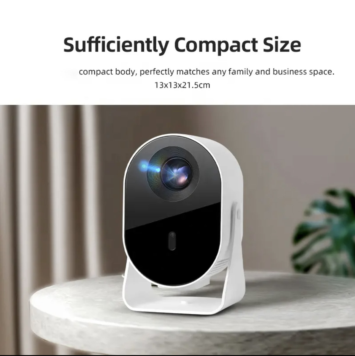 C1 Mini Portable Freestyle Projector HD Smart Android 11.0 Xiaoming Video Movie Projector