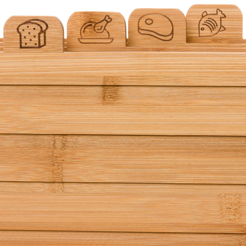 Bamboo Cutting Board with Customized Box Affordable and Eco-Friendly Material