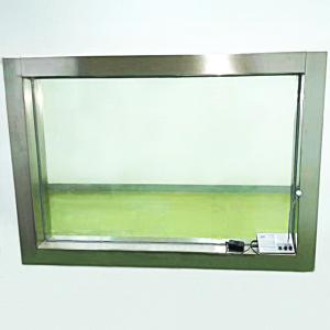 China 6.71mmpb 25mm Radiation Resistant Protection Lead Glass Xray ECT Room wholesale