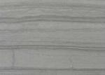Decorative Athena Grey Marble Tile , Bathroom Wood Look Marble Cut To Size