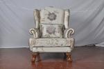 Elegant Blue Classic Arm Chair