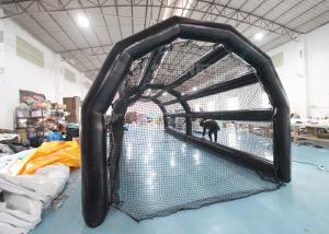 China PVC Baseball Batting Cage Inflatable Sports Games For Kids Adults wholesale