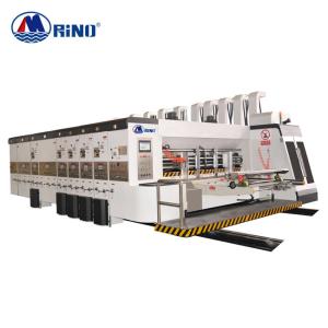 China 1600×3600mm Corrugated Flexo Printing Machine With Slotting Unit wholesale