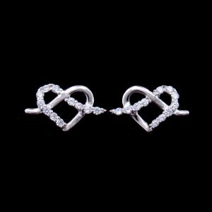 China Flower Shape 925 Silver Earrings For Women Nickel Free And Lead Free wholesale