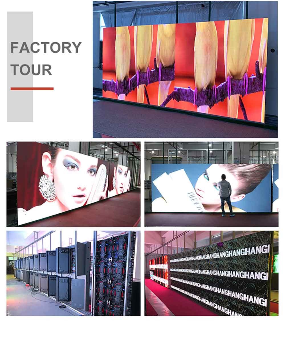 SMD2727 1R1G1B / P4.81mm LED Display Screen Hire For Advertising Outdoor