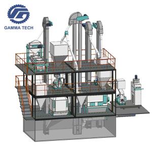 China 10tph 2mm To 12mm Large Animals Livestock Pellet Machine Fish Food Pellet Maker wholesale