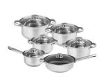 Restaurant 12pcs Stainless Steel Cookware Set Customized Logo