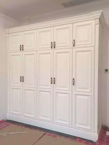 China Cherry Solid wood door wardrobe wholesale
