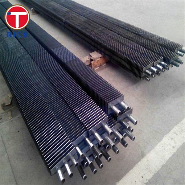 H Type Finned Tubes High Frequency Welded Finned Tube For Industrial Radiators