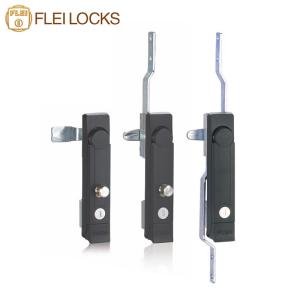 China Screw Fixed Installation Rod Locks Push Button Cabinet Lock For Industrial Cabinet wholesale