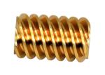 Customized Small Brass Pinion Gear 4 Lead DP 48 C36000 For Gear Motor