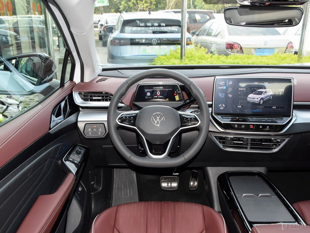 2022 top supply all-wheel-drive Suv electric vehicle ID6X Basic pure electric 5-door 7-seat