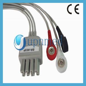 China Nihon Kohden BR-903P ecg cable,snap,IEC wholesale