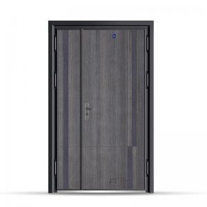 China Entry Door Security Armored Stainless Steel Entrance Metal Front Door For Villa on sale