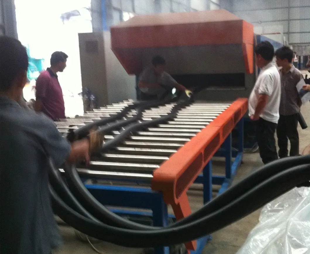 380V / 50Hz Flexible Rubber &Plastic Foam Insulation A/C Pipes Production Line