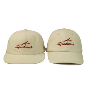 China Fashion Winter 100% Wool Embroidered Baseball Caps / 6 Panel Snapback Hats wholesale