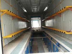 China Baking Oven for Container Painting Booth Full down draft Industral Spray Booth wholesale