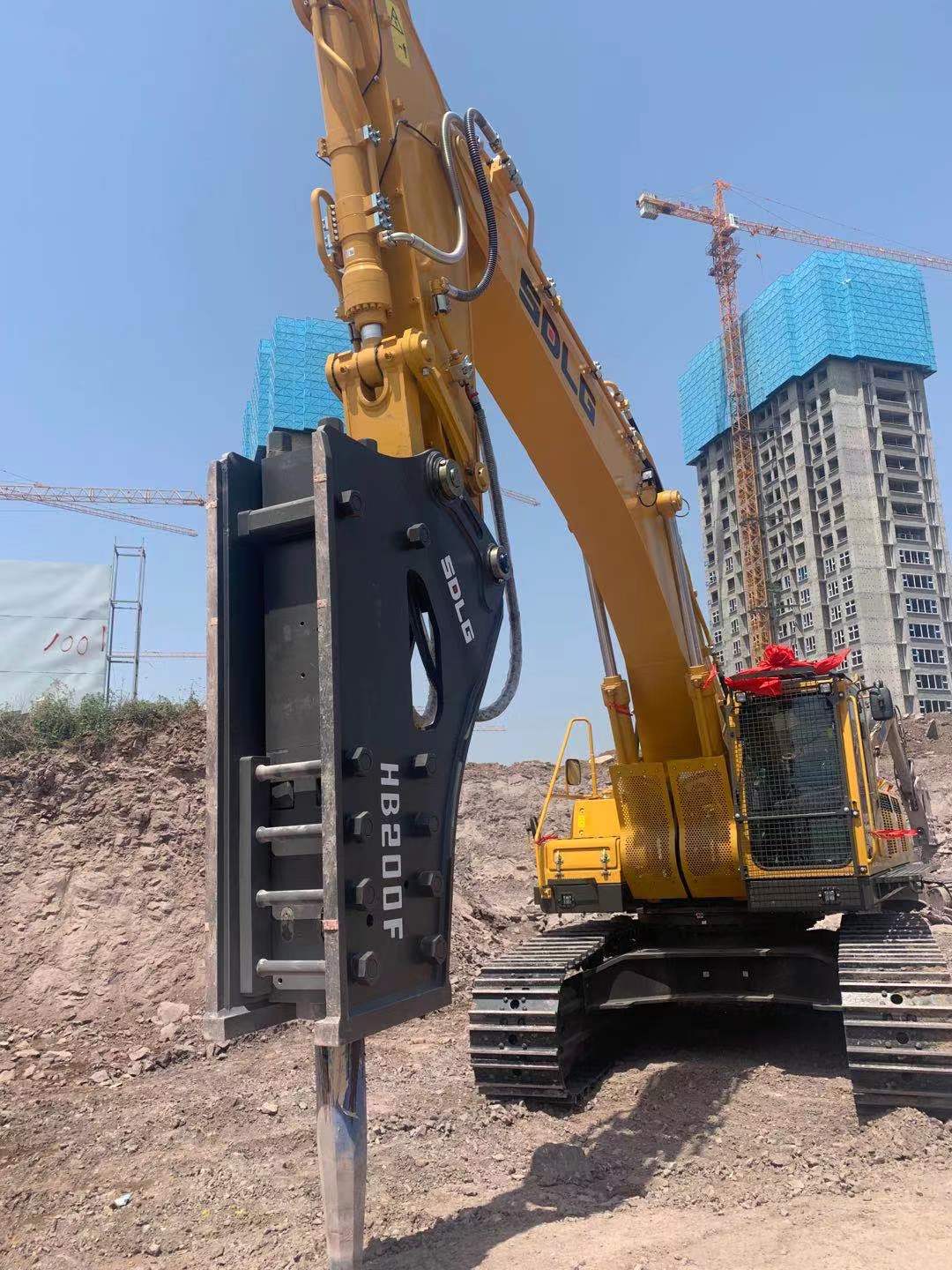 HL53 Excavators quick coupler hydraulic breaker hammer shear mini excavator hydraulic breaker price
