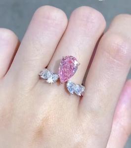 China ZKZ Lab Diamond Jewelry Engagement Ring Wedding Ring Fancy wholesale