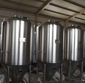 China 500L beer brewing systems with food grade stainless steel insulated conical fermenters wholesale