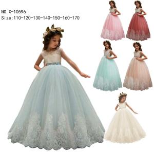 China girl's princess dress evening dress wear party dress ready goods ready to ship stock 67 wholesale