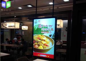 China Ceilling Hanging Restaurant Light Box Signs 15 mm Thickness SGS Approved wholesale